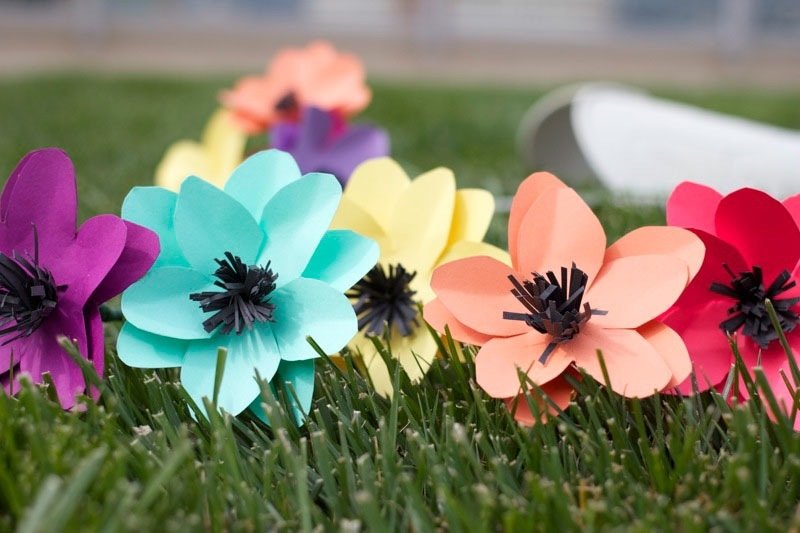 drotářské květiny pokyny drotářské květiny drátěné papírové květiny