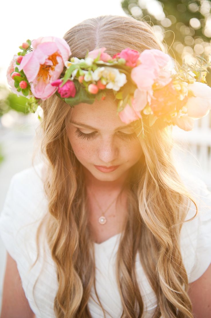 Lag ditt eget blomsterdiadem