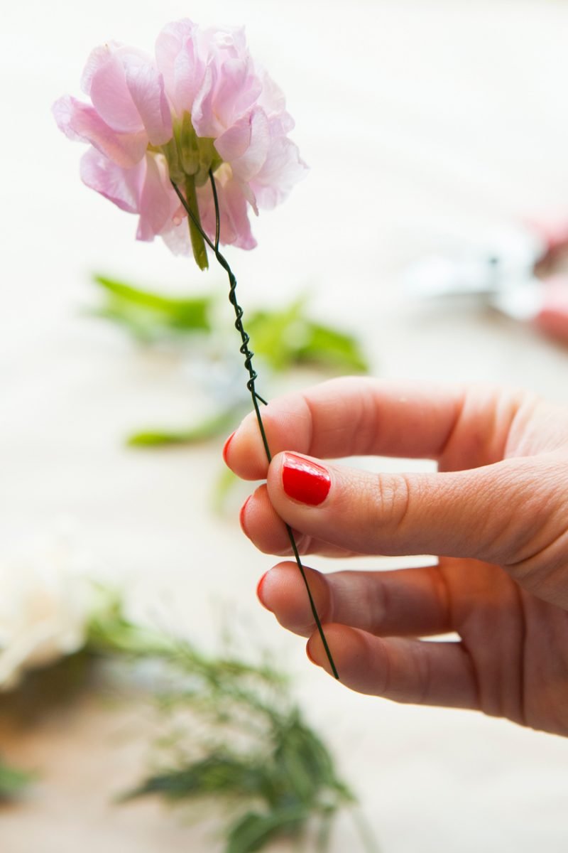 Lag blomsterkrans selv