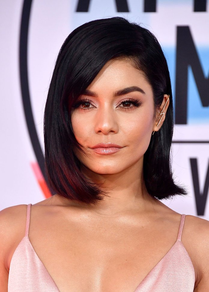 Elegant Vanessa Hudgens bob -frisyre