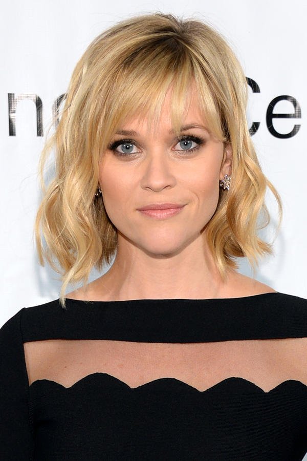 moderne frisyrer for kvinner romantiske Reese Witherspoon