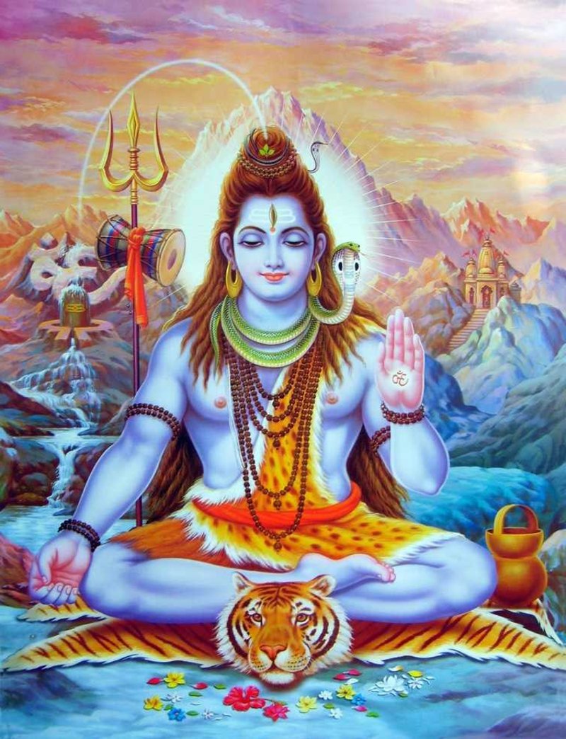 Buddhismen symboliserer gud Shiva