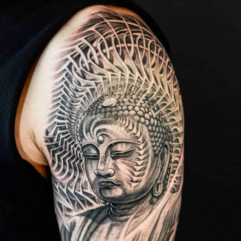 Buddha tatovering