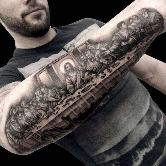 Christian Tattoos - İnancını Gösteren En İyiler - Christian Tattoo Art