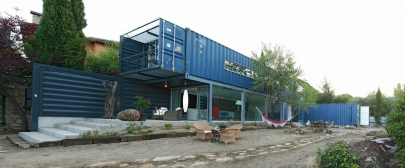 containerhus i El Tiemblo