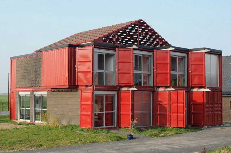 containerhus Maison Container av Patrick Partouche