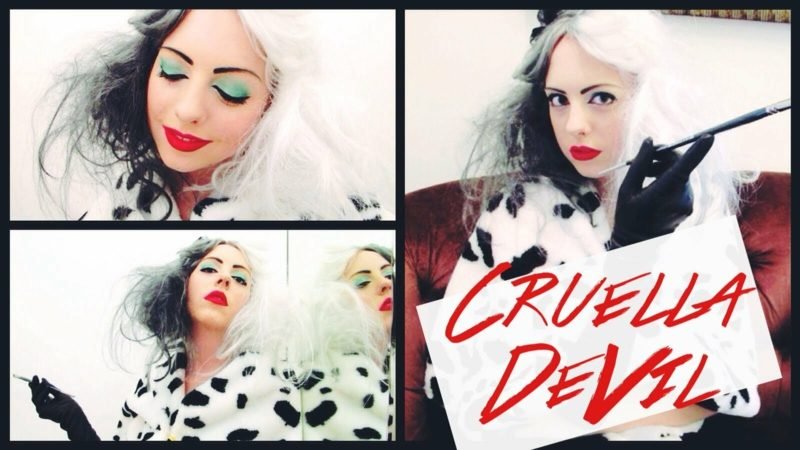 Kostým Cruella De Vil je působivý