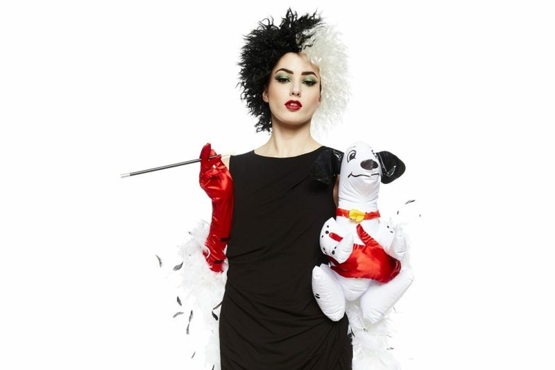 Kostým Cruella De Vil na karneval