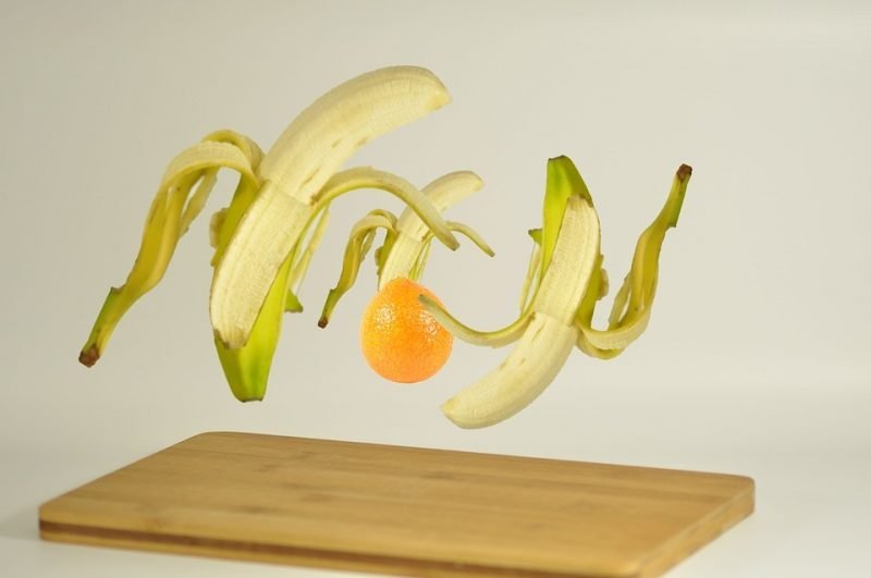 banán zdravý banán kalorie banán výživa fakta jídlo banán