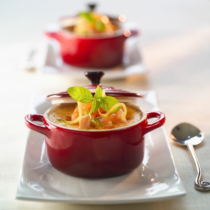 støpejerns gryte le creuset mini cocotte