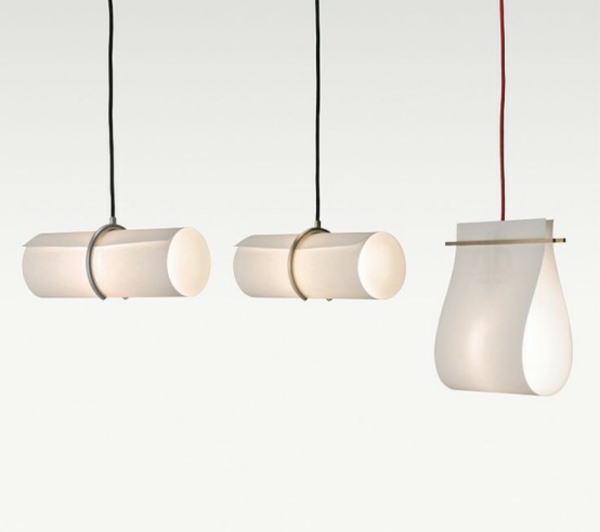 designové lampy kreativní návrhy krásné akcenty