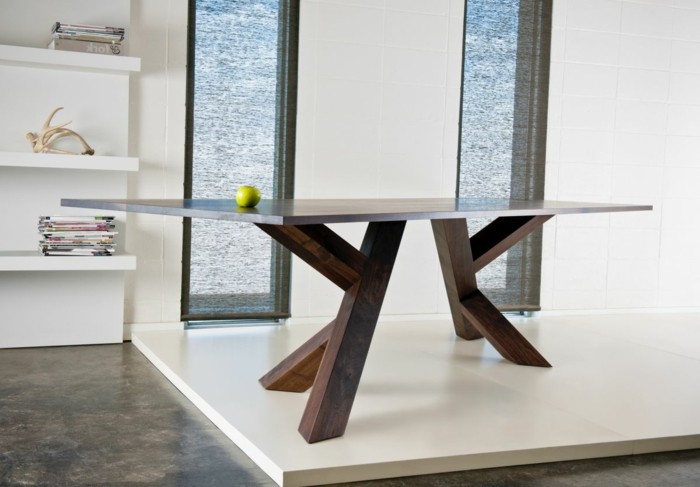 designerbord spisestue moderne spisebord uvanlig form