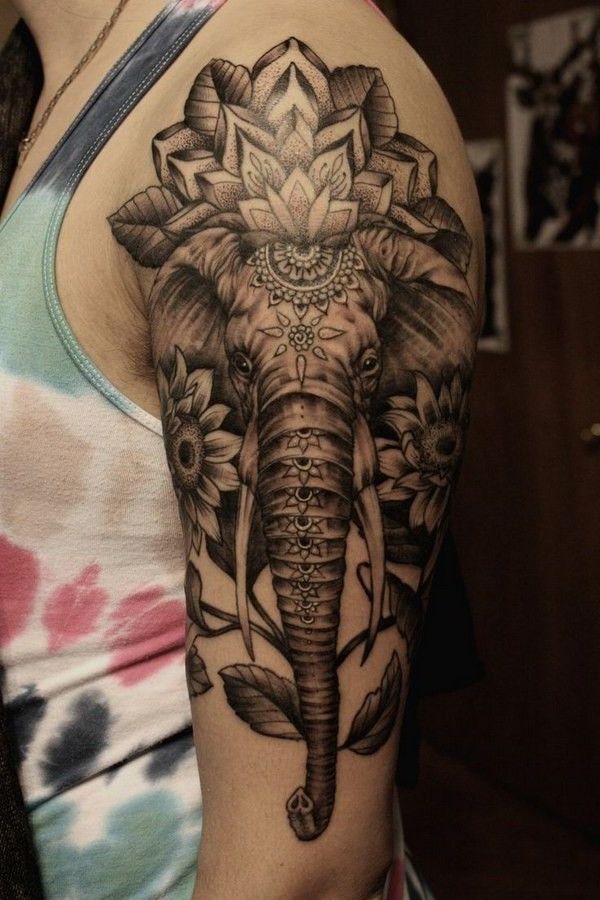 elefant tatovering ideer arm tatoveringer menn