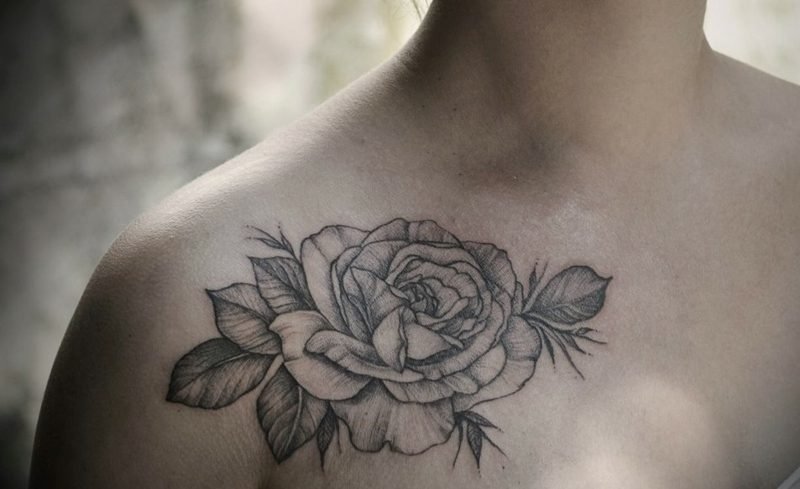 Rose original tatovering