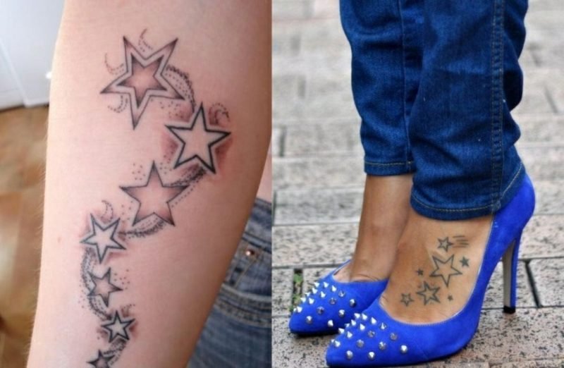 de beste tatoveringene for kvinnestjerner