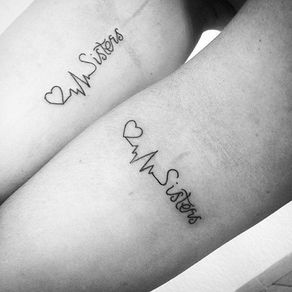 kreative ideer for tatoveringer for søstre