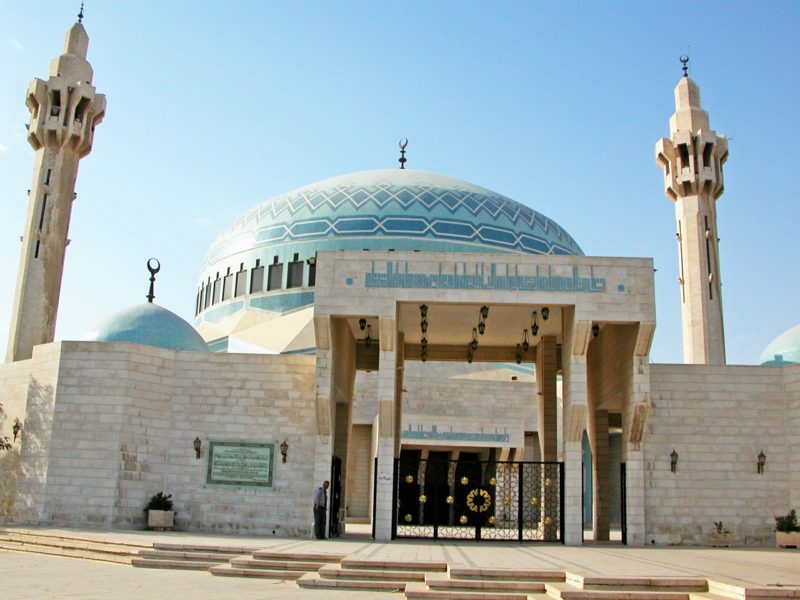 hovedstaden i Jordan-kongen Abdullah-moskeen Amman2