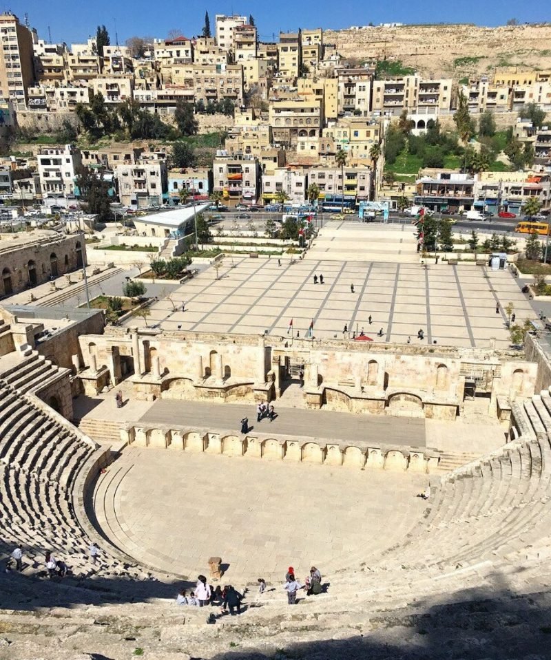 utgravninger i hovedstaden i Jordan