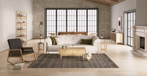 wabi sabi deco teppe grå