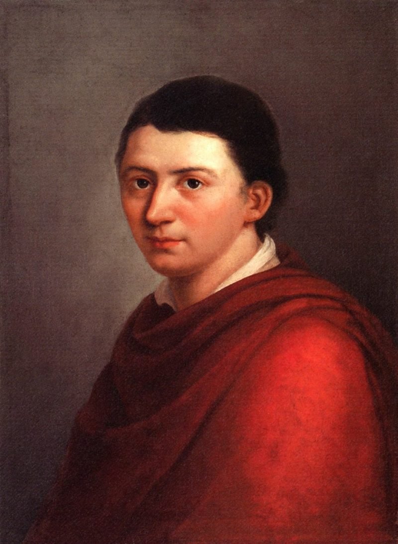 Romantisk lyrisk poesi Friedrich Schlegel portrett