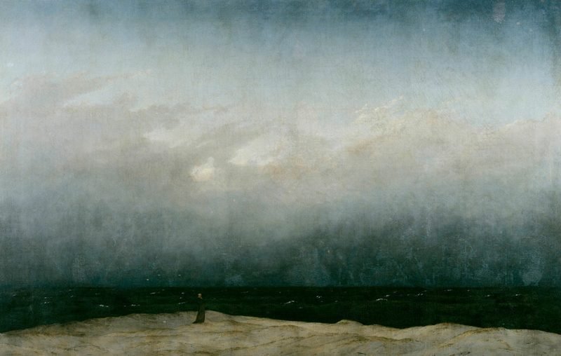 Romantisk epoke Livets trekk Caspar David Friedrich Munken ved sjøen