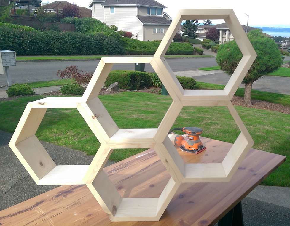DIY Hexagon botník si postavte sami