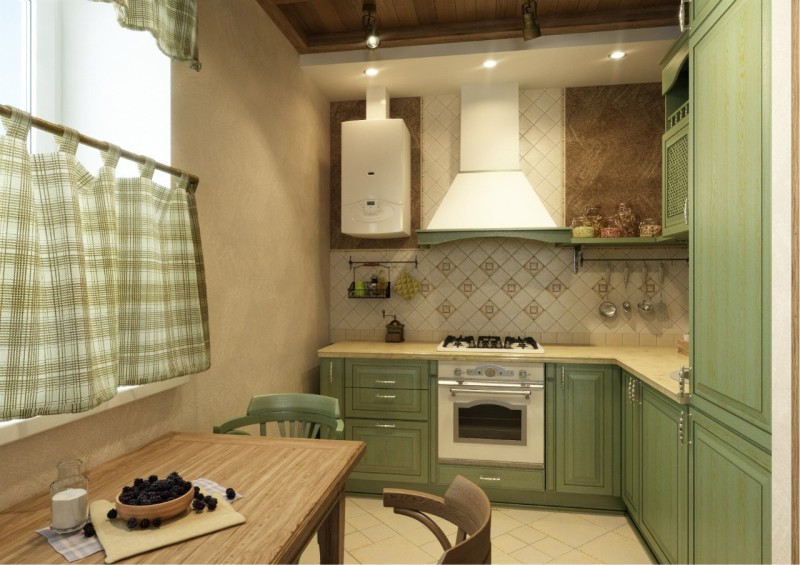 Virtuvės su dujiniu vandens šildytuvu projektavimo projektas