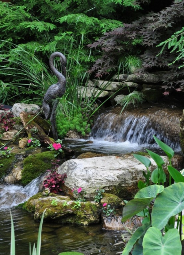 hage vann funksjonen hage nær naturen design skape frisk stemning