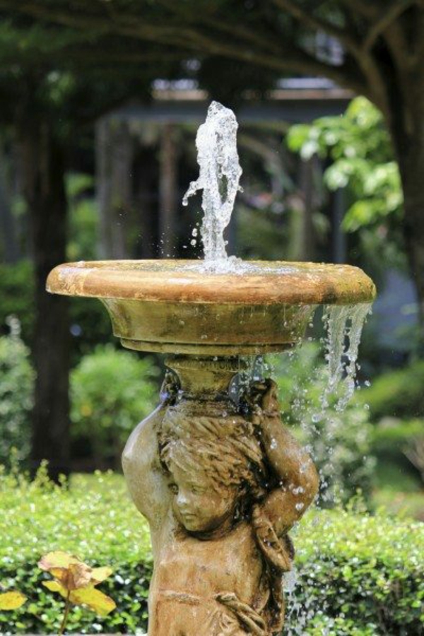 hage vann funksjonen hage fontenen ideer stilig hagedesign