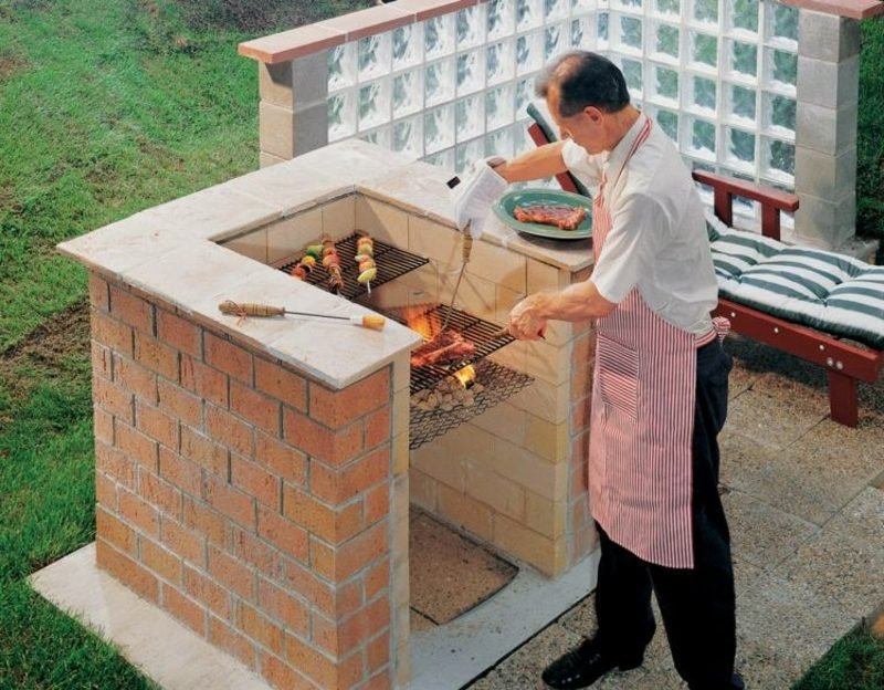 Hagegrill bygge kreative DIY ideer