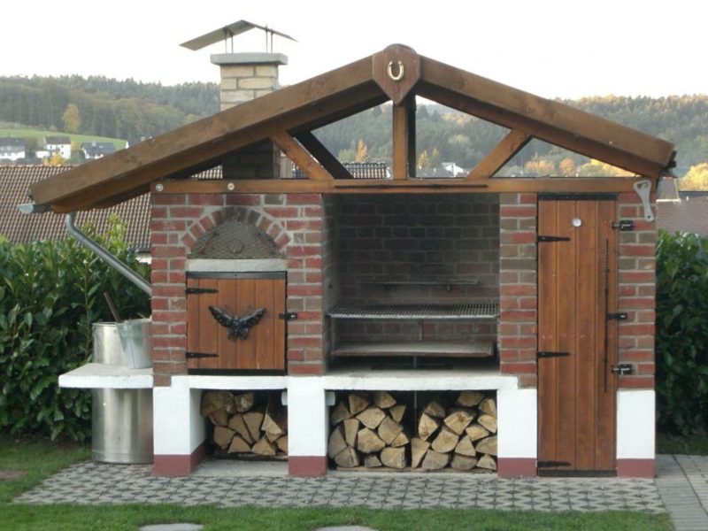 Hagegrill murt moderne design