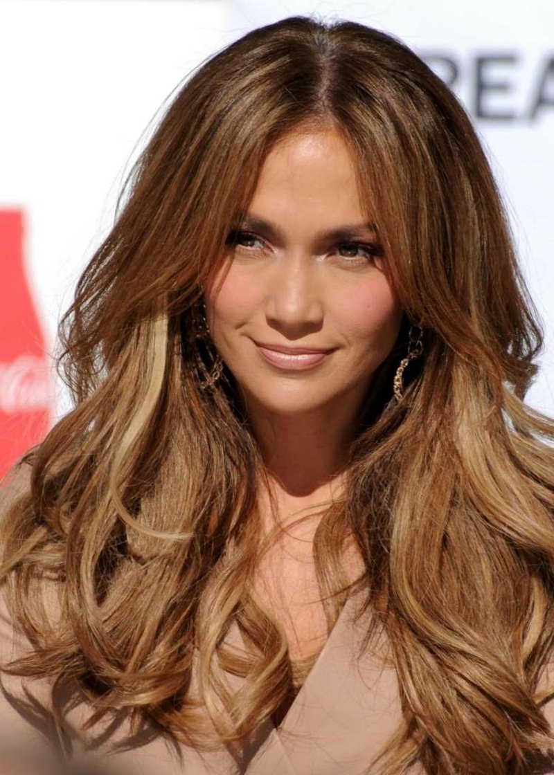 voluminøst hår Jennifer Lopez