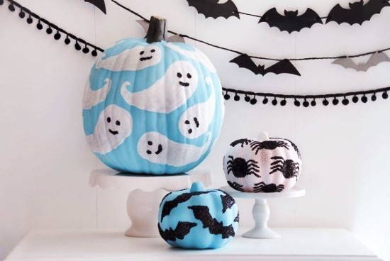 Halloween dýně - 140 uměleckých nápadů a návodů strašidelné dýně s netopýry pavouků duchů