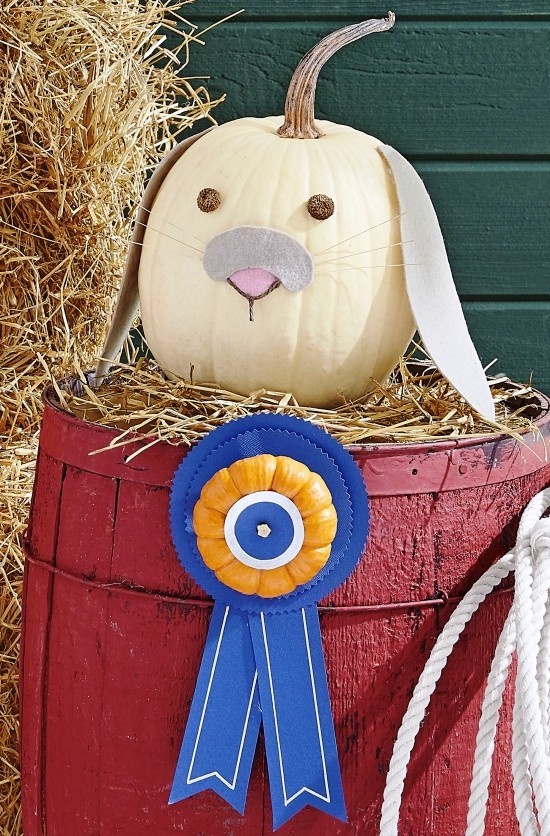 Halloween dýně malování - 140 uměleckých nápadů a návodů levné dekorace králičí plstěné uši nos