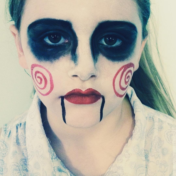 Halloween Make Up - flotte karakterer - flotte øyne