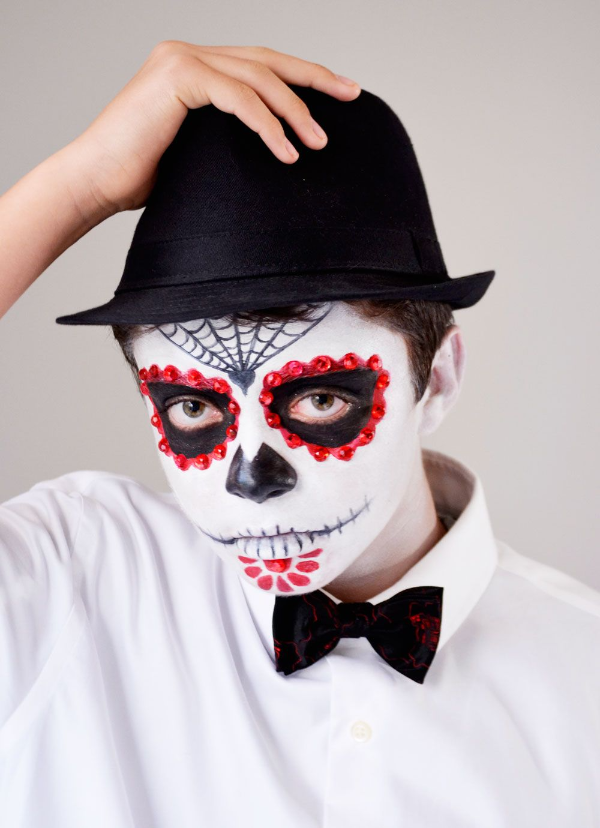 skummelt ansikt - flotte ideer - Halloween Make Up