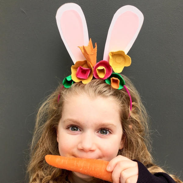 Tinker králičí uši - nápady a návody na květiny krabičky velikonočních vajíček a uši korunního králíka