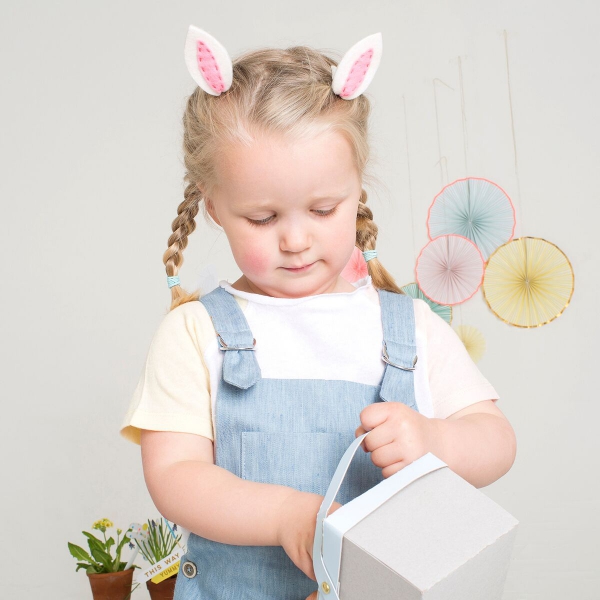 Tinker králičí uši - nápady a návody na velikonoční zajíčkové uši roztomilé