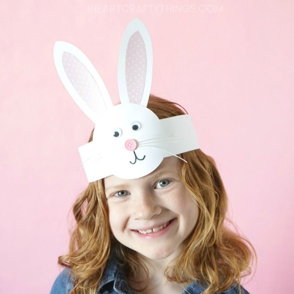 Tinker králičí uši - nápady a pokyny pro velikonoční dívku s králičíma ušima