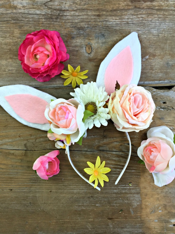 Tinker králičí uši - nápady a návody na velikonoční ušní řemeslné pěnové květiny