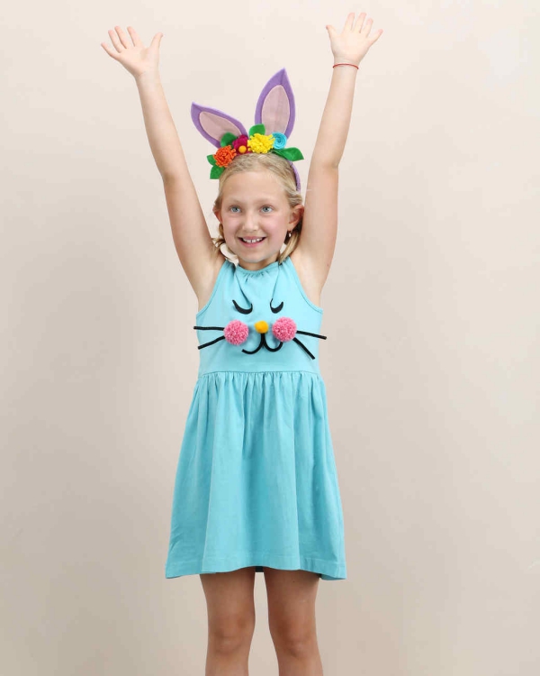 Tinker králičí uši - nápady a návody na velikonoční králičí šaty a uši