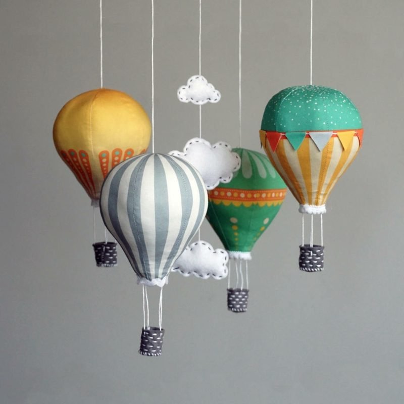 Horkovzdušné balónky představují skvělý nápad na dekoraci