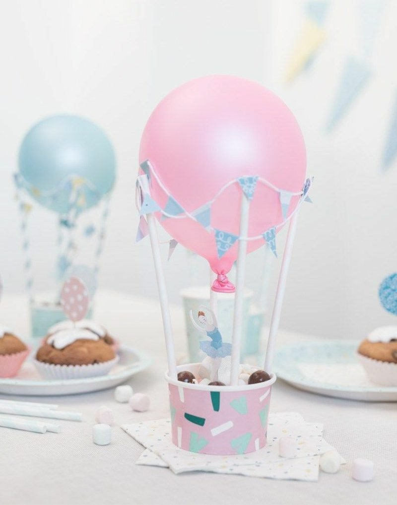 Vyrobte si horkovzdušný balón na oslavu narozenin dětí