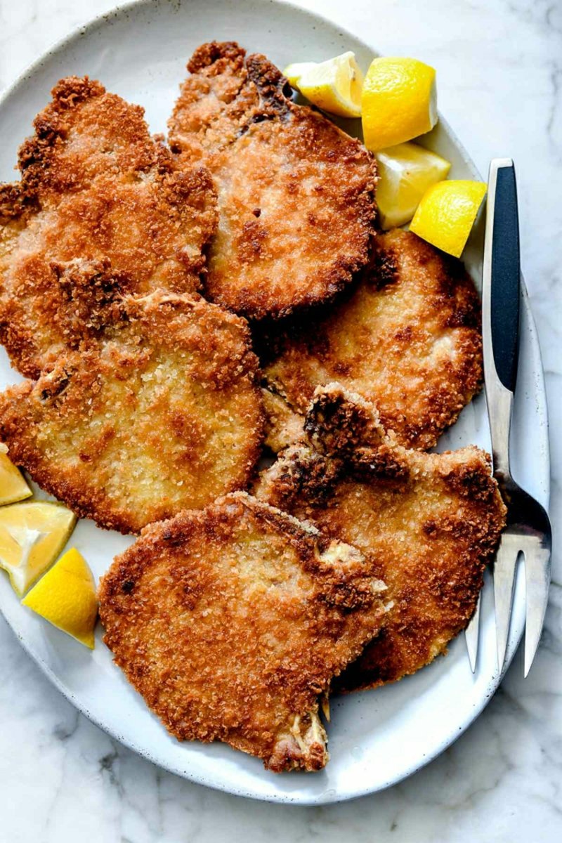 Forbered schnitzel Airfryer