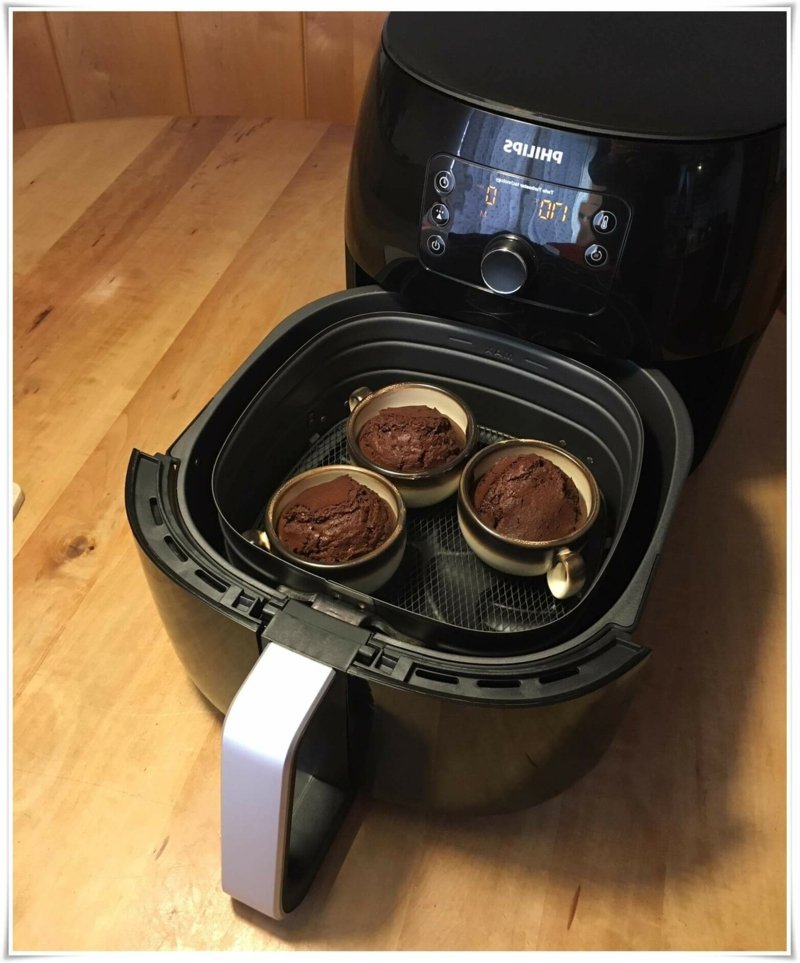 Stek sjokoladekake i Airfryer