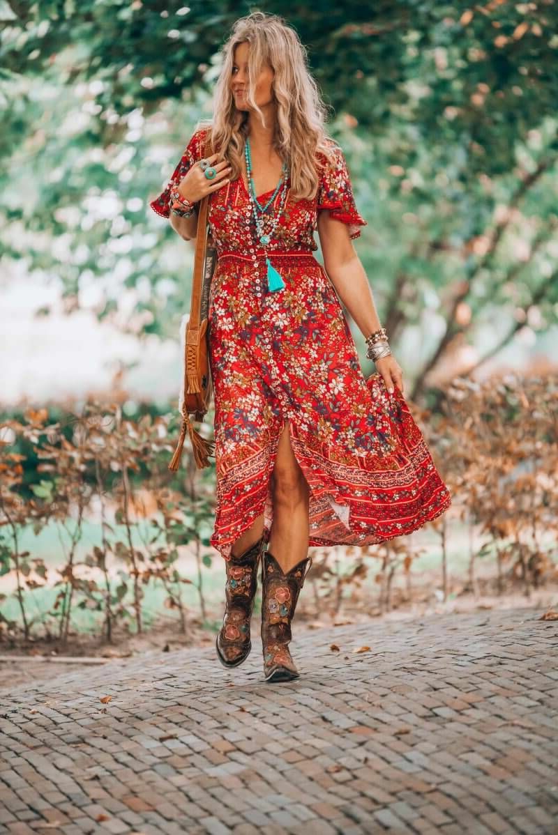 Hippie styl pro ženy