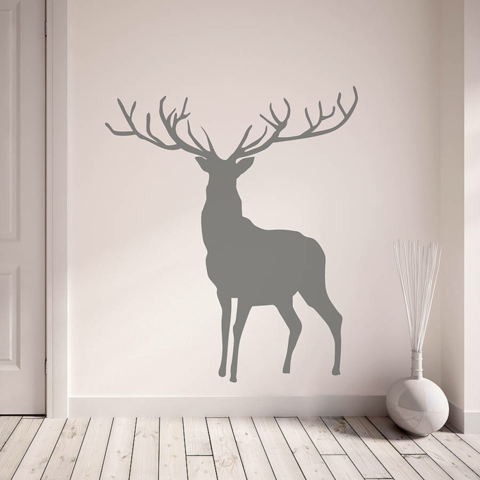 wall deco hjort gevir deco hjort deko