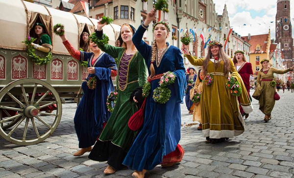 middelaldersk klær bayern-landshut