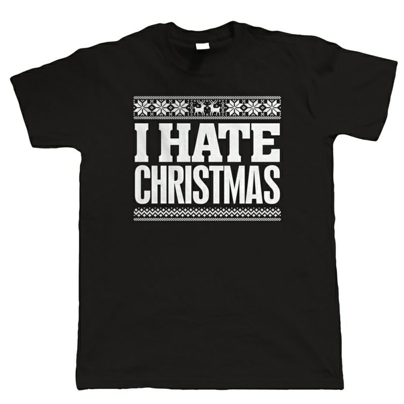 μισώ το χριστουγεννιάτικο μαύρο μπλουζάκι