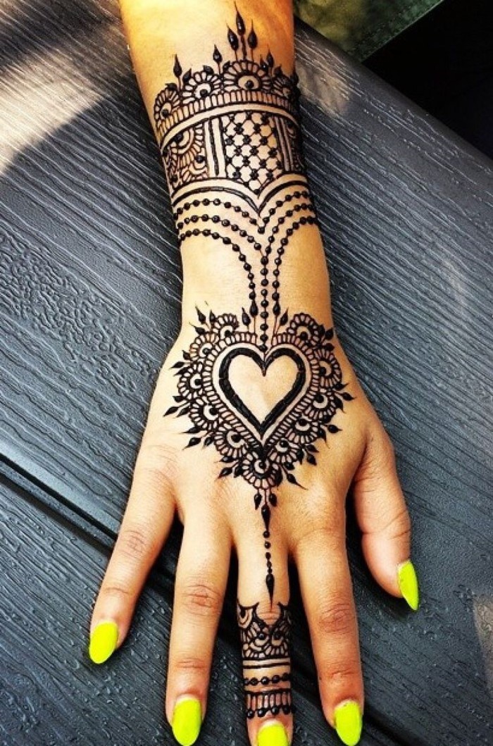 nápady a inspirace pro tetování hennou
